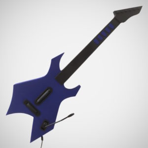 Dark blue Warlock guitar controller