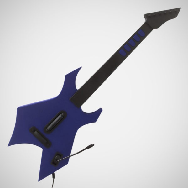 Dark blue Warlock guitar controller