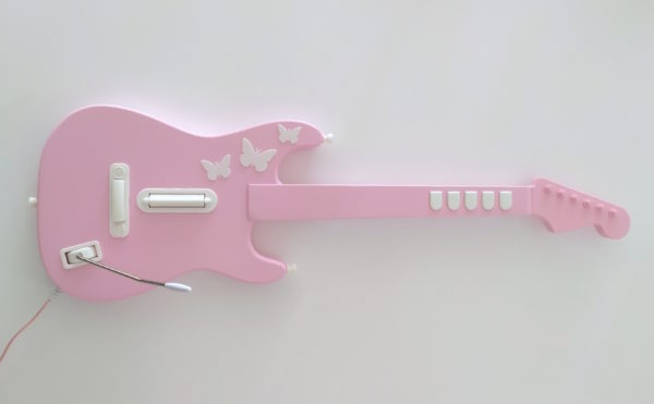 Pink Stratocaster guitar controller - Image 4